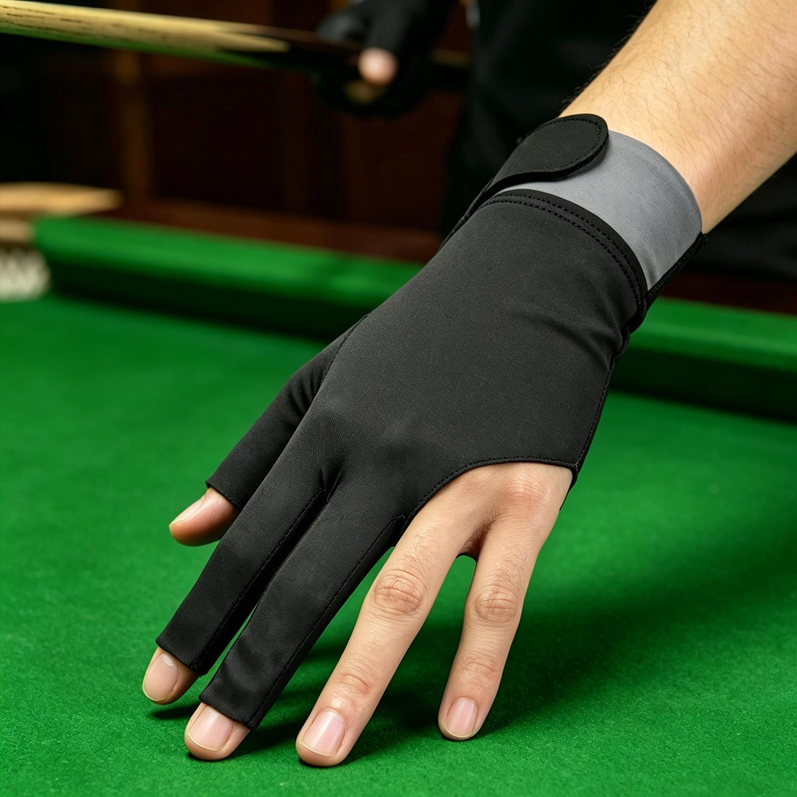 Men Accessories For Hand - قفاز البلياردو لليد اليسرى، قابل للتنفس،