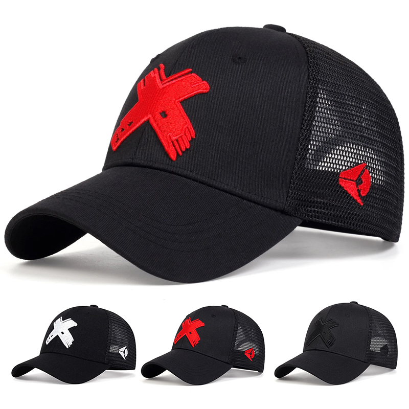 X Men Accessories - الصيف الرجال شبكة قبعة بيسبول الرياضة