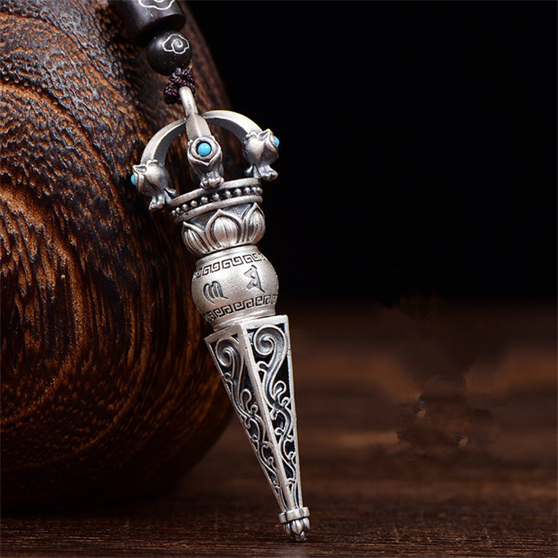 Men Accessories Neck Chain - ستة شخصية الحقيقة Vajra مدقة قلادة