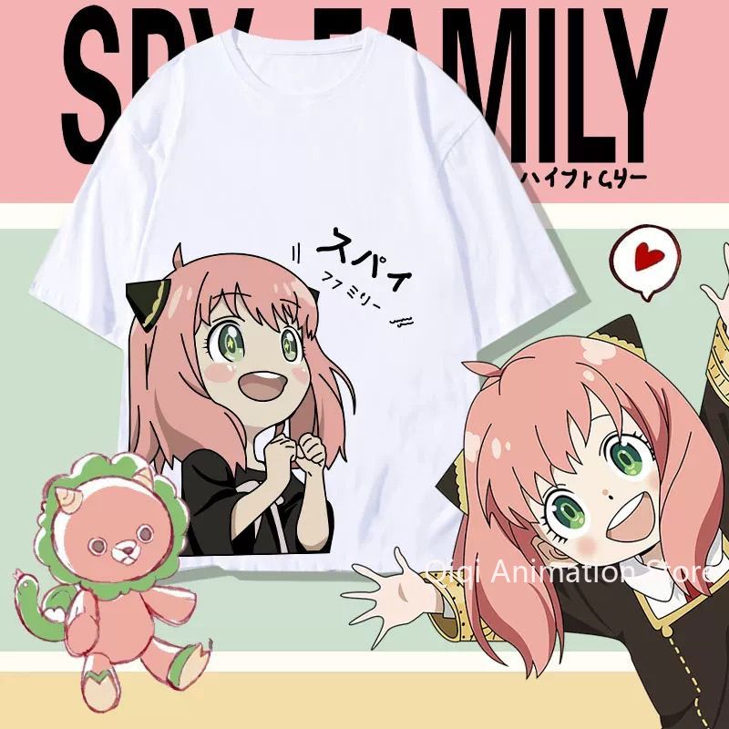 Men Accessories To Gift - تي شيرت SPY×FAMILY Anime Anya Forger