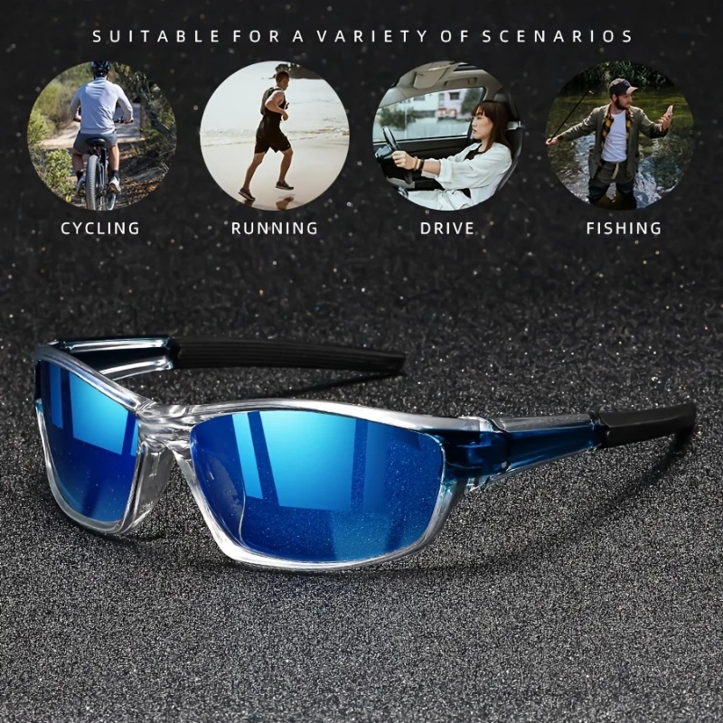 نظارات شمسية رياضية للرجال خفي - مراجعة Sunglasses Polarized Men وسعره