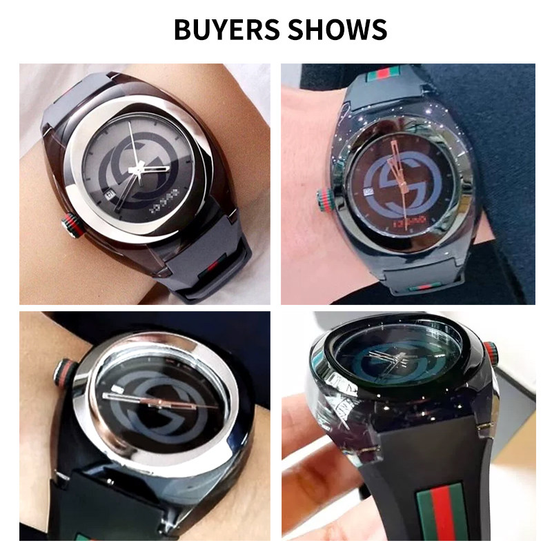 حزام ساعة مطاطي مخصص لـ Gucci  - مراجعة Men'S Accessories Gucci وسعره