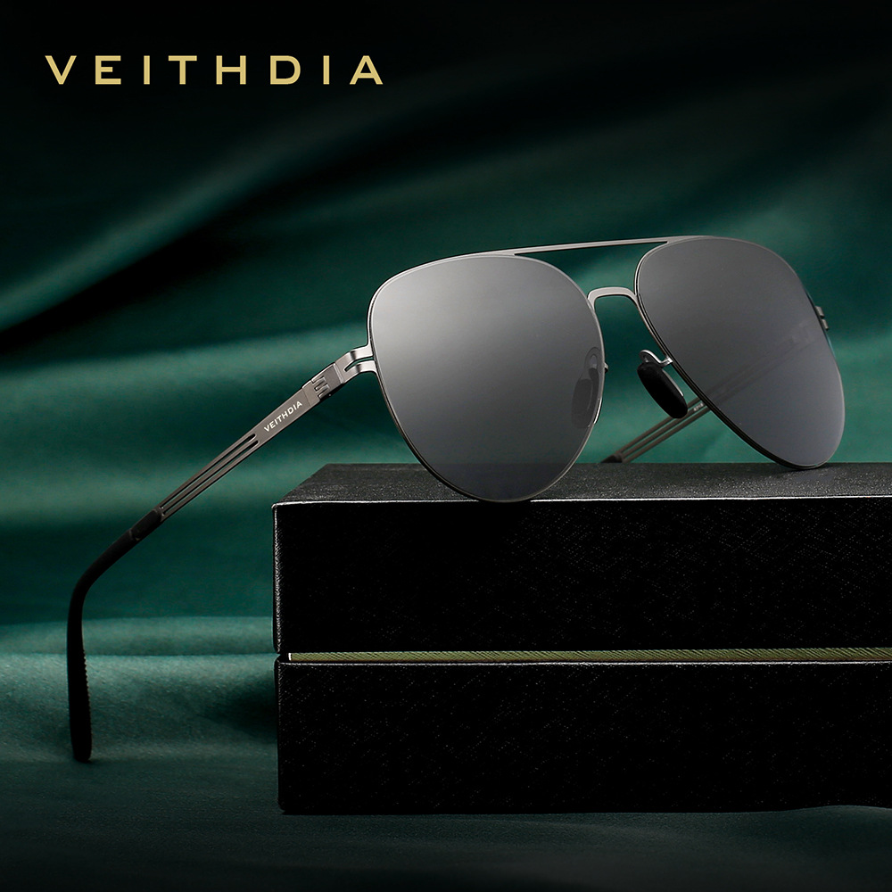 نظارات شمسية VEITHDIA عصرية من - مراجعة Sunglasses Polarized Men وسعره