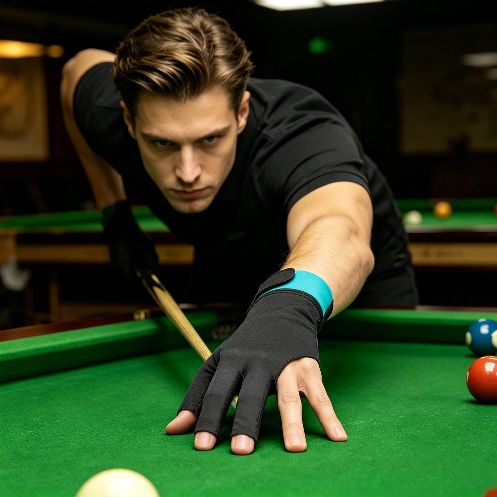 قفاز البلياردو ثلاثي الأصابع م - مراجعة Men Accessories For Hand وسعره