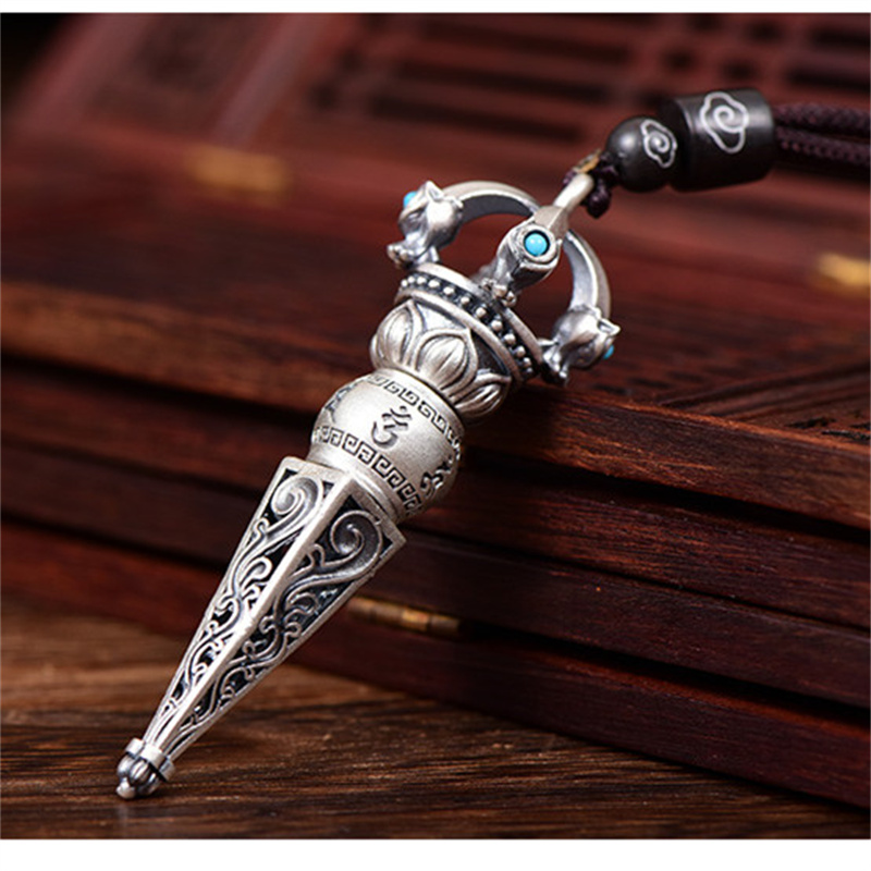 ستة شخصية الحقيقة Vajra مدقة ق - مراجعة Men Accessories Neck Chain وسعره