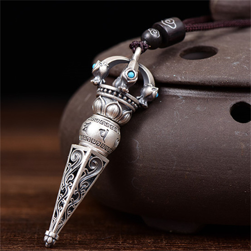 ستة شخصية الحقيقة Vajra مدقة ق - مراجعة Men Accessories Neck Chain وسعره