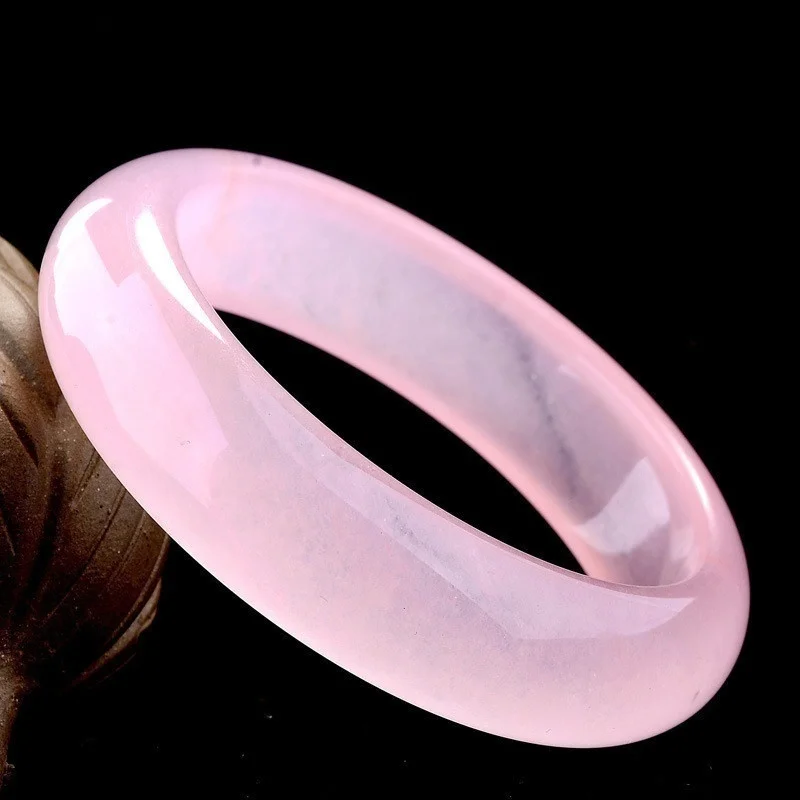 سوار اليشم الوردي الطبيعي ، سح - مراجعة Men Accessories For Hand وسعره