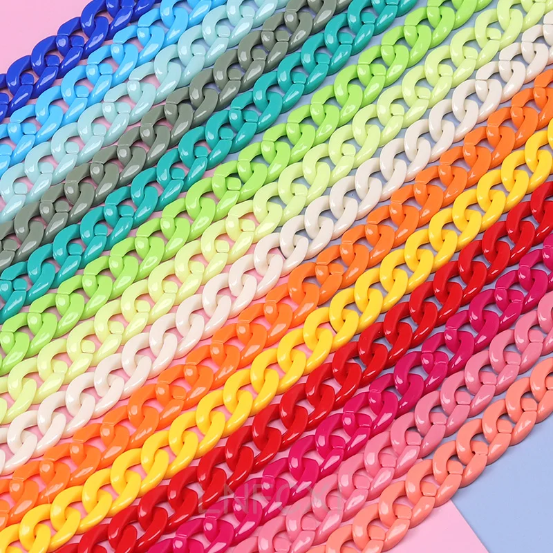 JNPCXI موضة الاكريليك النظارات - مراجعة Men Accessories Neck Chain وسعره
