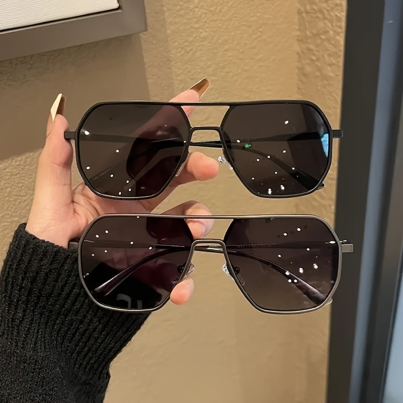 نظارات شمسية مربعة كبيرة الإطا - مراجعة Sunglasses Polarized Men وسعره