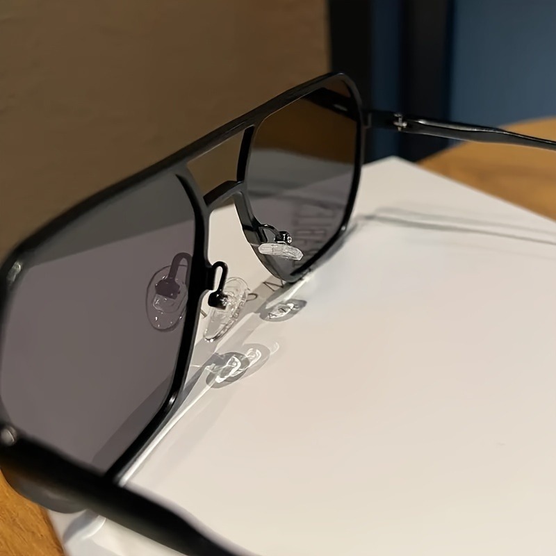 نظارات شمسية مربعة كبيرة الإطا - مراجعة Sunglasses Polarized Men وسعره