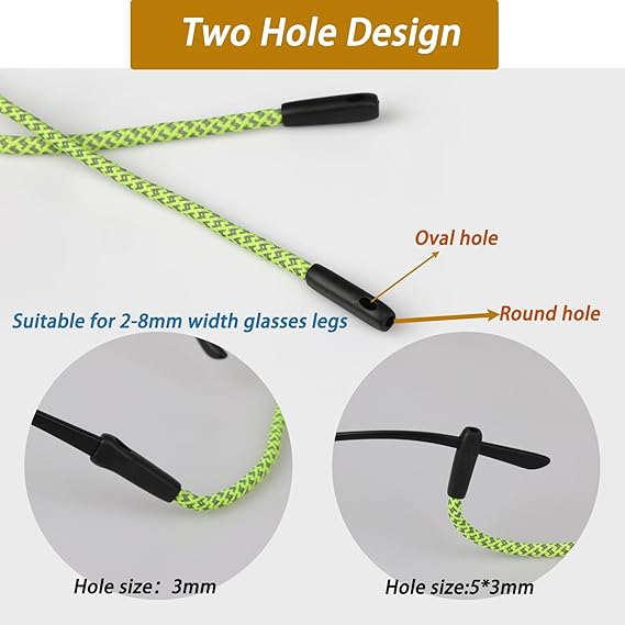قطعتان من حزام النظارات، حبل ع - مراجعة Men Accessories Neck Chain وسعره