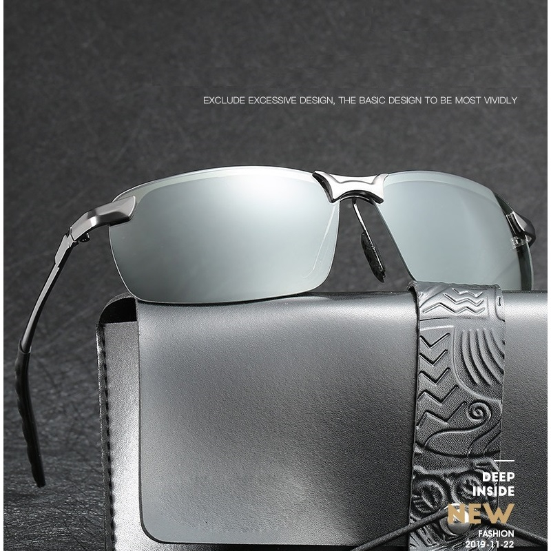نظارات شمسية كلاسيكية متغيرة ا - مراجعة Sunglasses Polarized Men وسعره